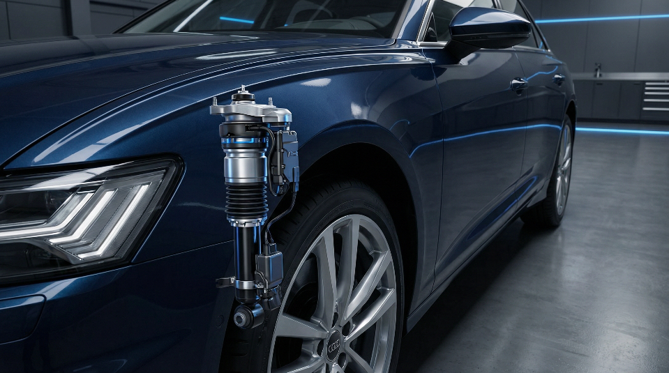 Klucz do komfortu Przegląd amortyzatorów w kolejnych generacjach Audi A6 (C6, C7, C8)